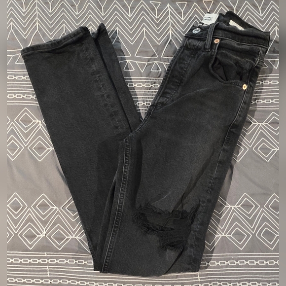 Citizens Of Humanity Jolene High Waisted Slim Straight Button Fly Jeans Size 23 - Picture 1 of 9